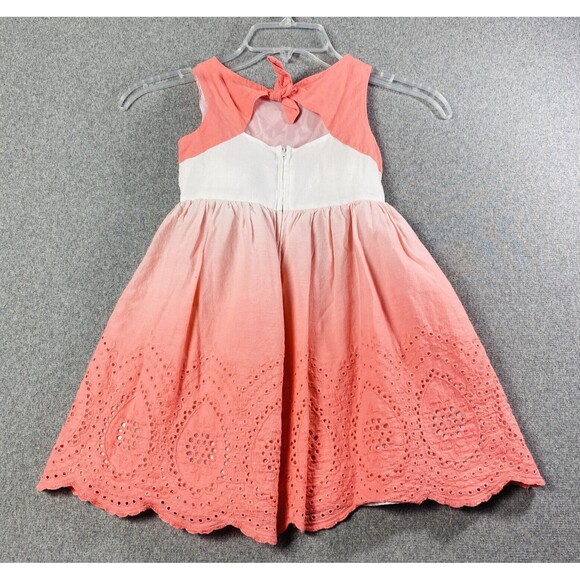 Rare Editions Embroidered Girl Dress Size 4T - Picture 3 of 4